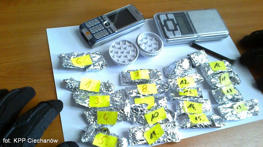 Zatrzymanie na Sienkiewicza: Wpadł z narkotykami i 