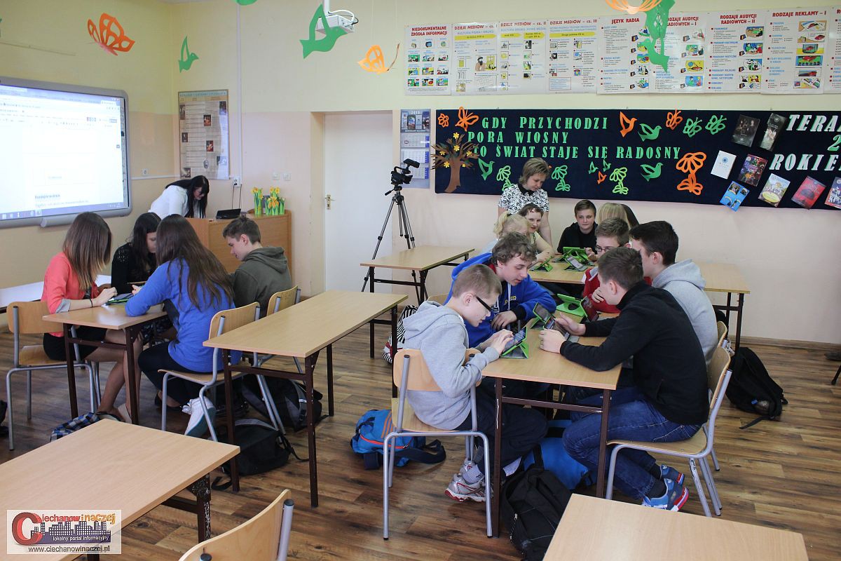 W Gimnazjum nr 4 odbyła się pokazowa lekcja w ramach projektu 