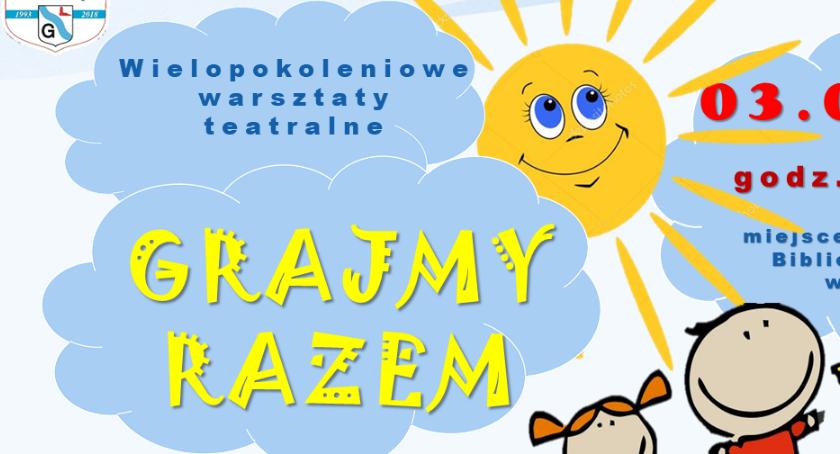 Warsztaty teatralne w Glinojecku