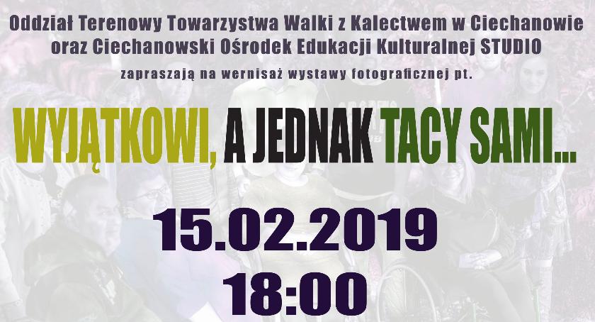 Wyjątkowi, a jednak TACY SAMI - otwarcie wystawy w COEK STUDIO