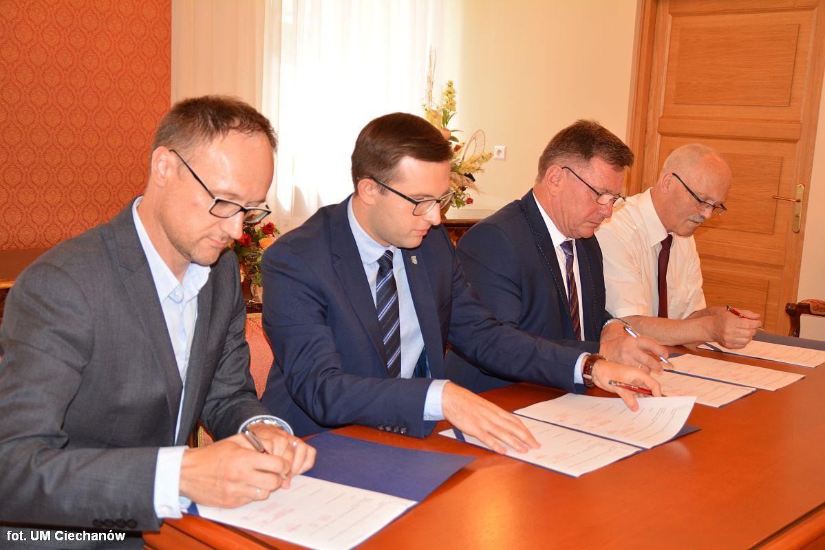 Ciechanów, Glinojeck, Opinogóra i Strzegowo razem po środki unijne