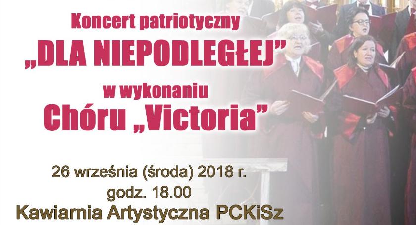 Koncert patriotyczny Dla Niepodległej w Ciechanowie