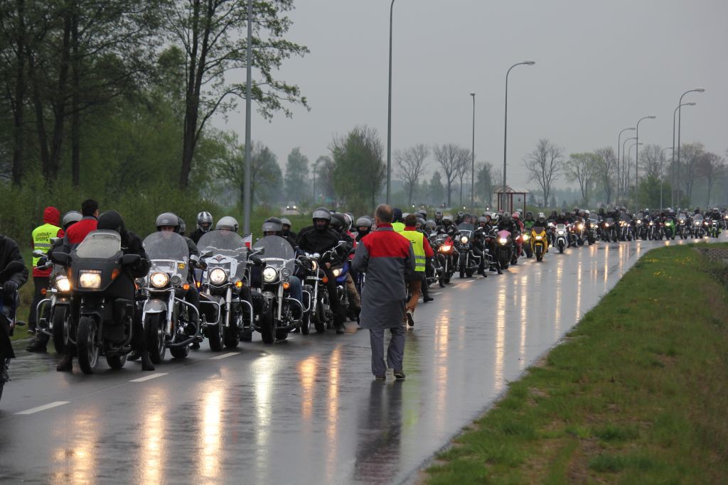 W Przasnyszu otworzyli sezon motocyklowy 2014 (zdjęcia)