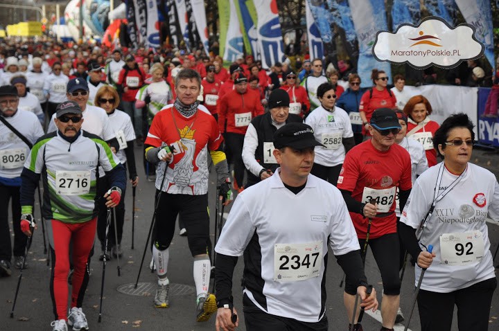 KRZYSZTOF CZŁAPSKI - osobowoscią roku 2012  Nordic Walking