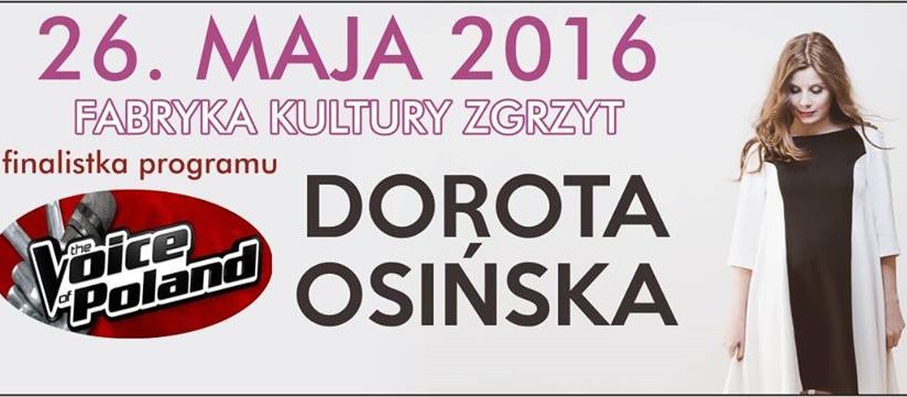 Dorota Osińska wystąpi w Ciechanowie