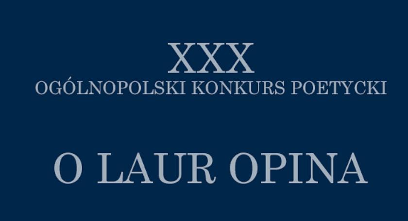 Laureaci XXX Ogólnopolskiego Konkursu Poetyckiego O LAUR OPINA