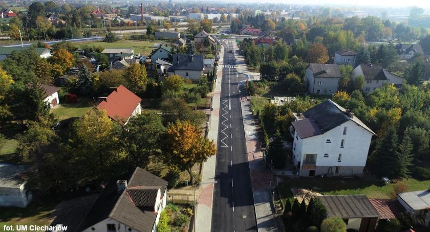 Zmodernizowana ul. Kwiatowa w Ciechanowie już otwarta