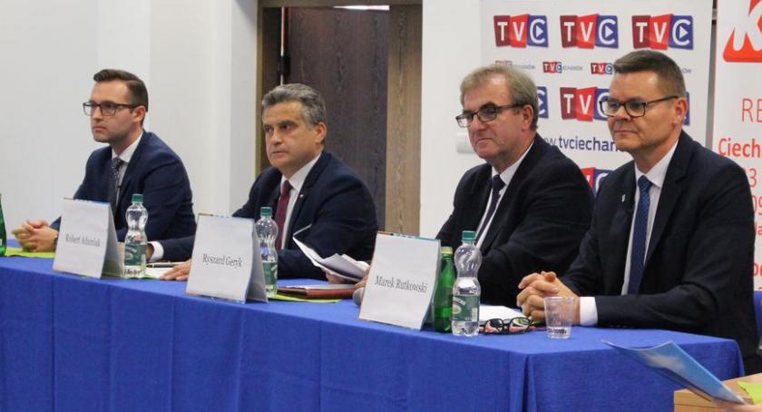 W PWSZ odbyła się debata kandydatów na prezydenta Ciechanowa [wideo/zdjęcia]