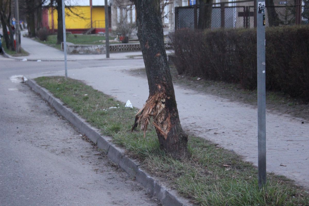 Śmierć motocyklisty przy Narutowicza