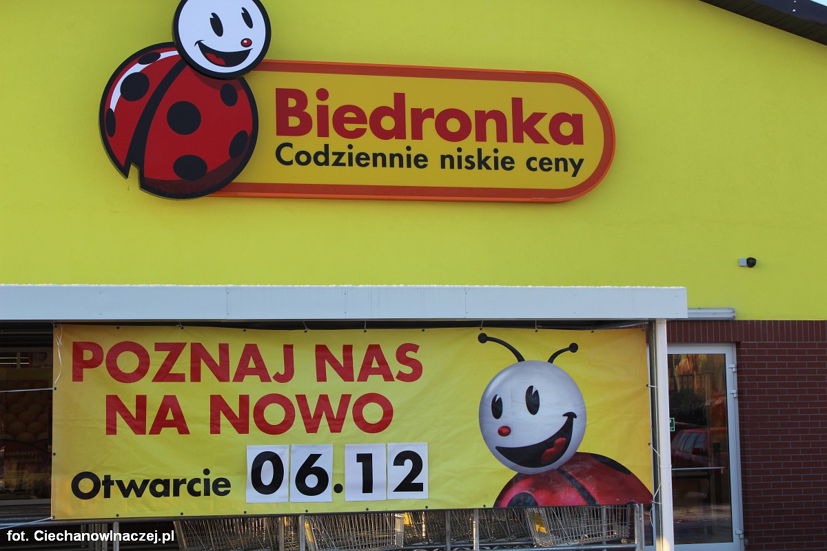 Kolejna Biedronka w Ciechanowie już otwarta