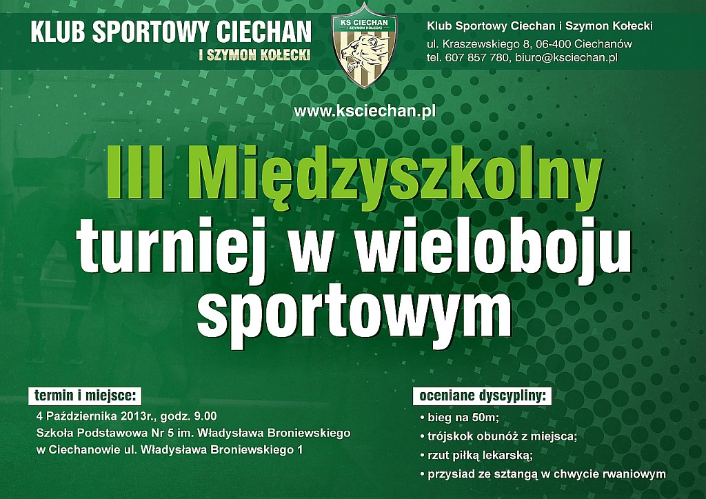 III Międzyszkolny Turniej w Wieloboju Sportowym - zmiana terminu! (aktualizacja)