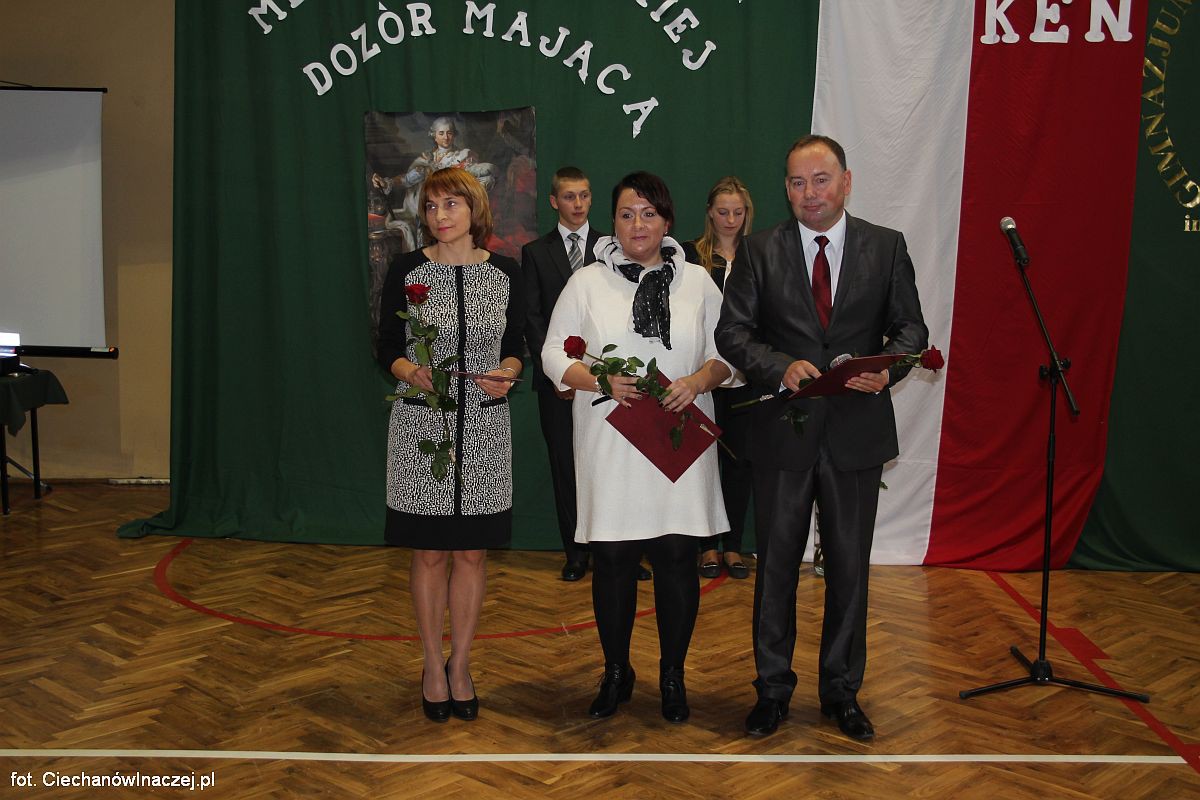 Nauczyciele z Ciechanowa otrzymali nagrody prezydenta