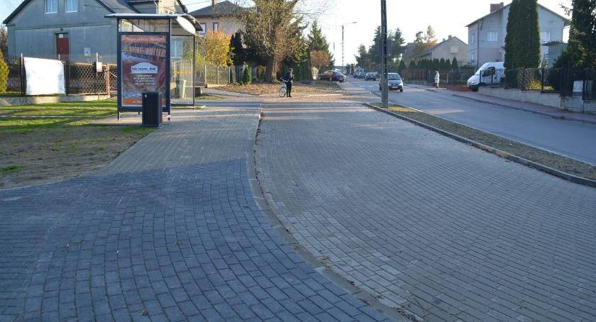 Nowa zatoka autobusowa na osiedlu Kwiatowe