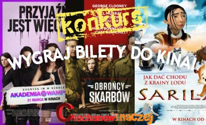 Konkurs: Wygraj bilety do kina!