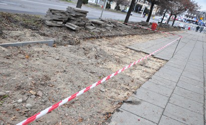 Remont chodnika przy ul. 11 Pułku Ułanów Legionowych