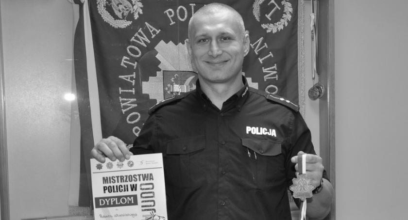 Rzecznik prasowy policji zginął w wypadku