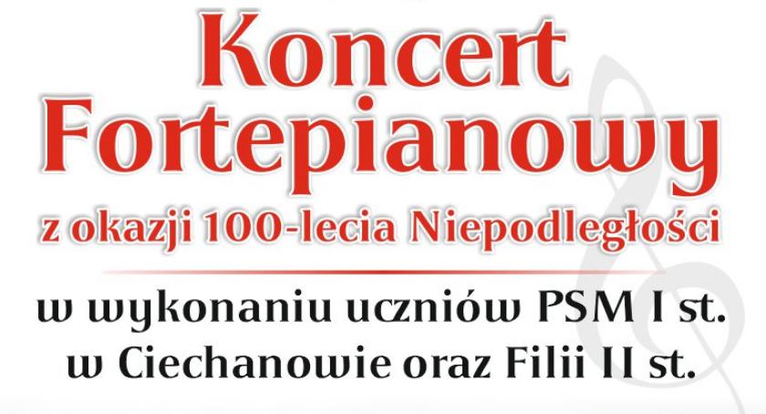 W Ciechanowie odbędzie się koncert fortepianowy na 100-lecie niepodległości