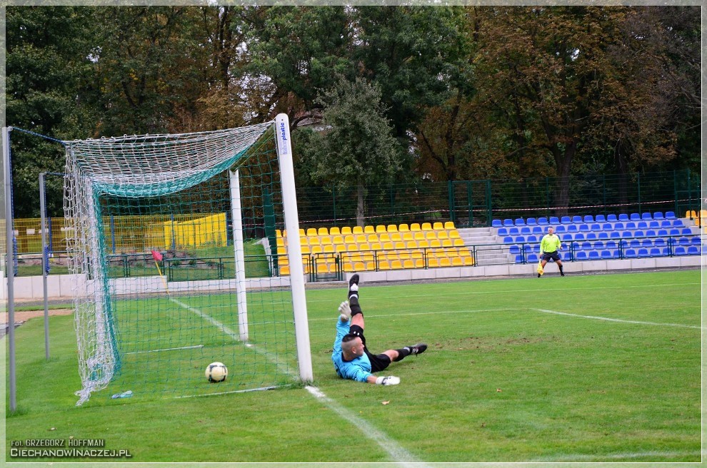 MKS Ciechanów w kolejnym meczu rundy jesiennej.