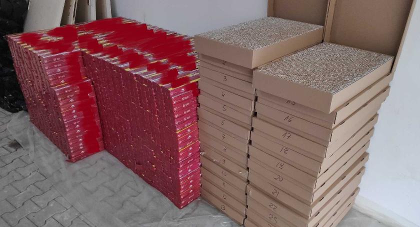 Nielegalna kontrabanda na bazarze. Straty mogły wynieść blisko pół miliona złotych