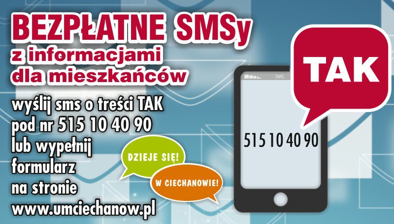 Urząd Miasta będzie wysyłał do mieszkańców bezpłatne SMS-y z informacjami. Już można się rejestrować