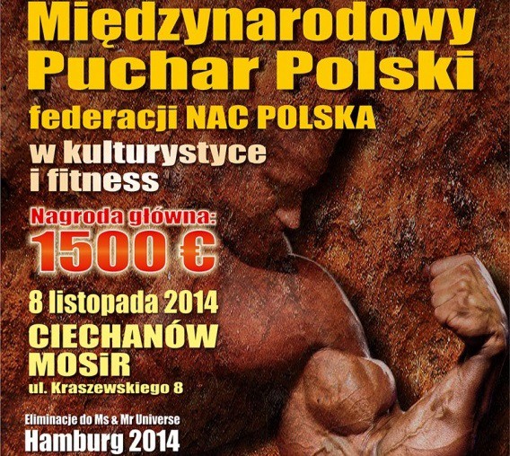 Siłowy weekend w Ciechanowie. W sobotę zawody w kulturystyce, w niedzielę - w trójboju siłowym