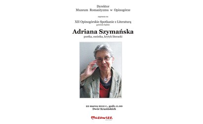 XII Opinogórskie Spotkanie z Literaturą
