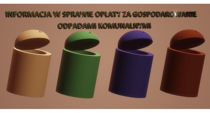 Zmiana stawek opłat za gospodarowanie odpadami komunalnymi w gm. Opinogóra Górna