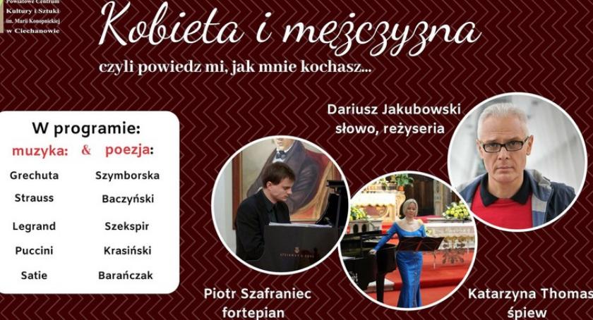 Spotkanie literacko - muzyczne na Dzień Kobiet w Ciechanowie