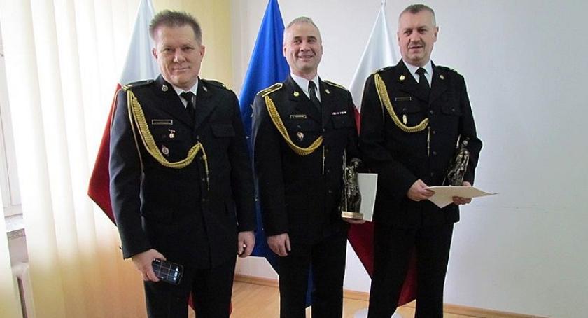 Trzech strażaków z PSP Ciechanów odeszło na emeryturę [zdjęcia]