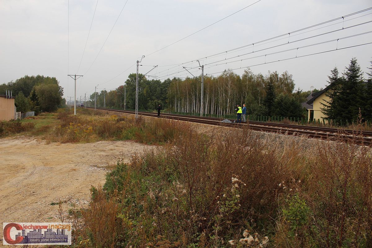 Śmierć na torach w Ciechanowie. Wstrzymano ruch pociągów (zdjęcia)