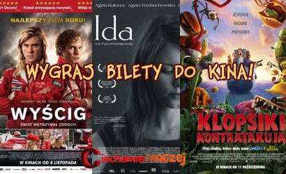 Konkurs: Wygraj bilety do kina!