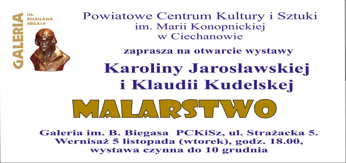 Wernisaż wystawy w Galerii Biegasa