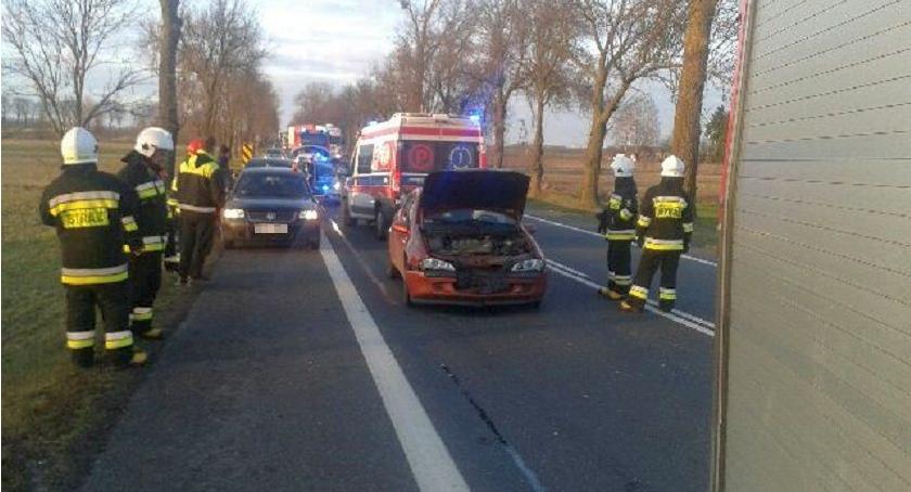Uwaga! Wypadek i utrudnienia w ruchu na krajówce