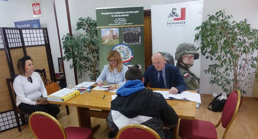 Trwa kwalifikacja wojskowa w powiecie ciechanowskim [zdjęcia]