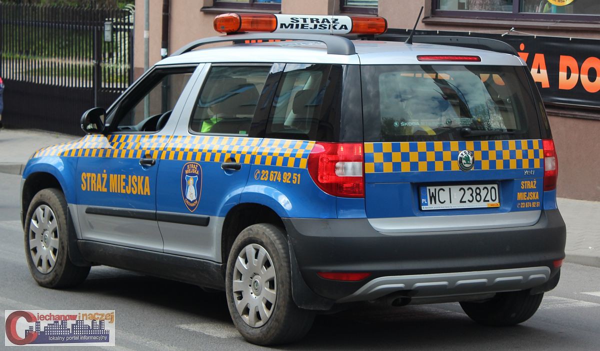 Co przez rok robiła ciechanowska Straż Miejska?