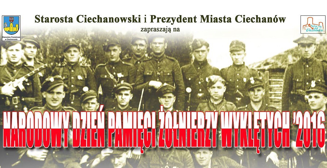 Ciechanowskie obchody Narodowego Dnia Pamięci Żołnierzy Wyklętych