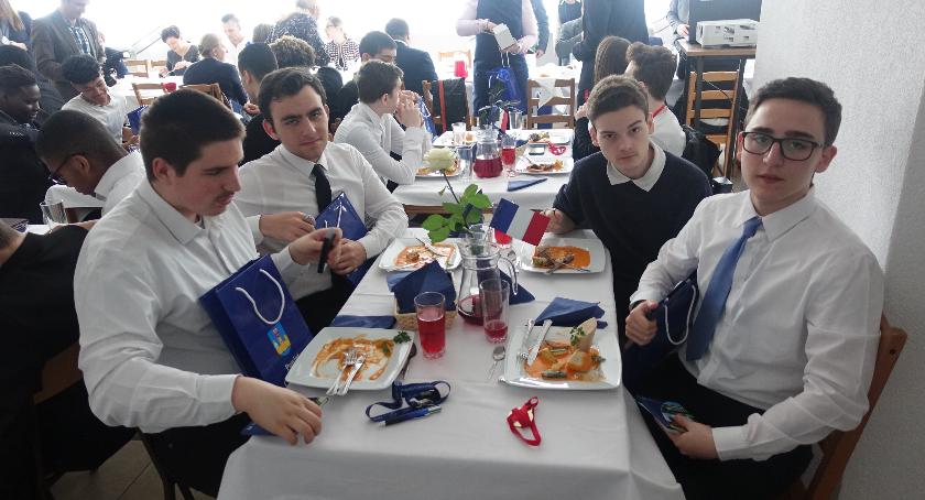 Goście z Francji w Zespole Szkół nr 2 w Ciechanowie [zdjęcia]