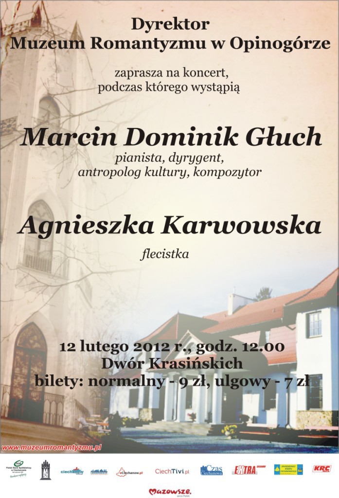 498 koncert niedzielny w Muzeum Romantyzmu w Opinogórze