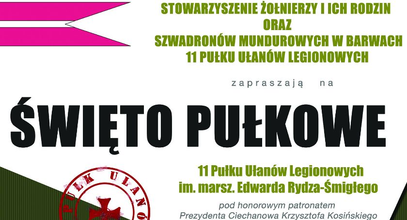 Defilada konna, piknik na błoniach - w Ciechanowie odbędzie się Święto Pułkowe