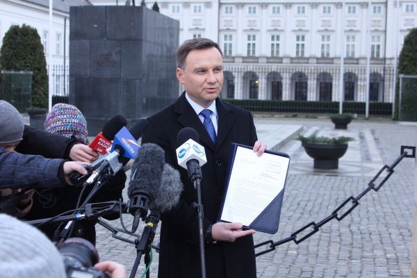 Kandydat PiS na prezydenta RP spotka się w niedzielę z mieszkańcami Ciechanowa