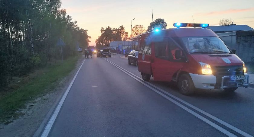 Nieprawidłowe wyprzedzanie i zderzenie osobówek