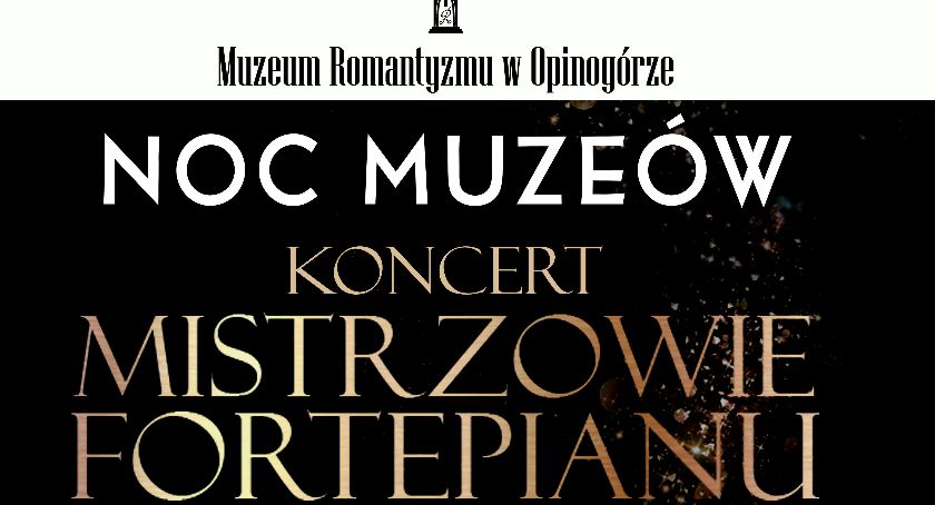 Mistrzowie fortepianu - koncert w Opinogórze