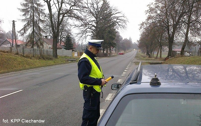 Ciechanowscy kierowcy w ciągu tygodnia popełnili blisko 400 wykroczeń