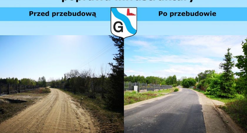 Droga w gm. Glinojeck już po przebudowie [zdjęcia]