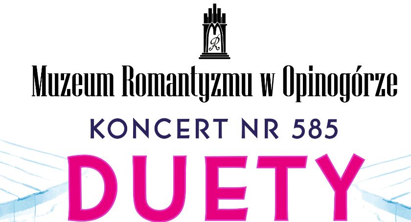 Duety na sopran i mezzosopran - koncert w Opinogórze