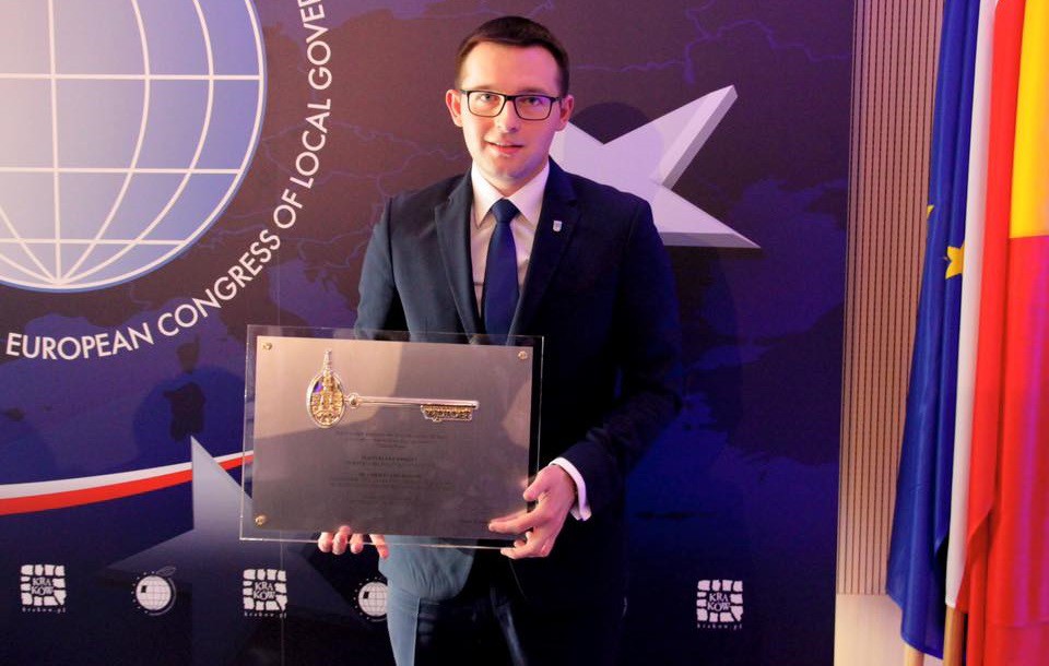 Prezydent Ciechanowa nagrodzony Złotym Kluczem tygodnika „Wprost”