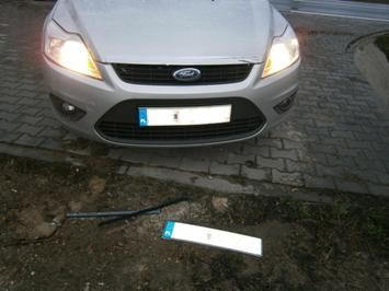 Na kradzionych tablicach po paliwo