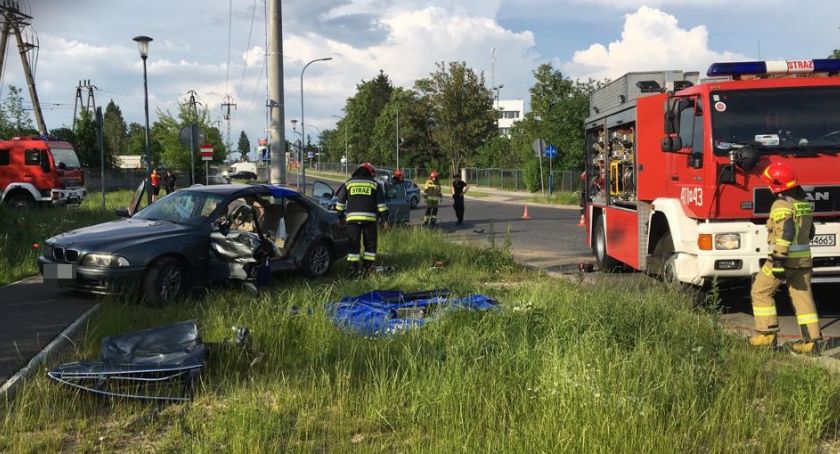 Kolejny wypadek na tym samym skrzyżowaniu w Ciechanowie [zdjęcia]