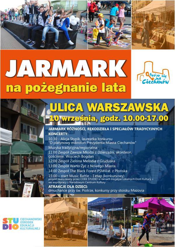 W sobotę pożegnanie lata na deptaku