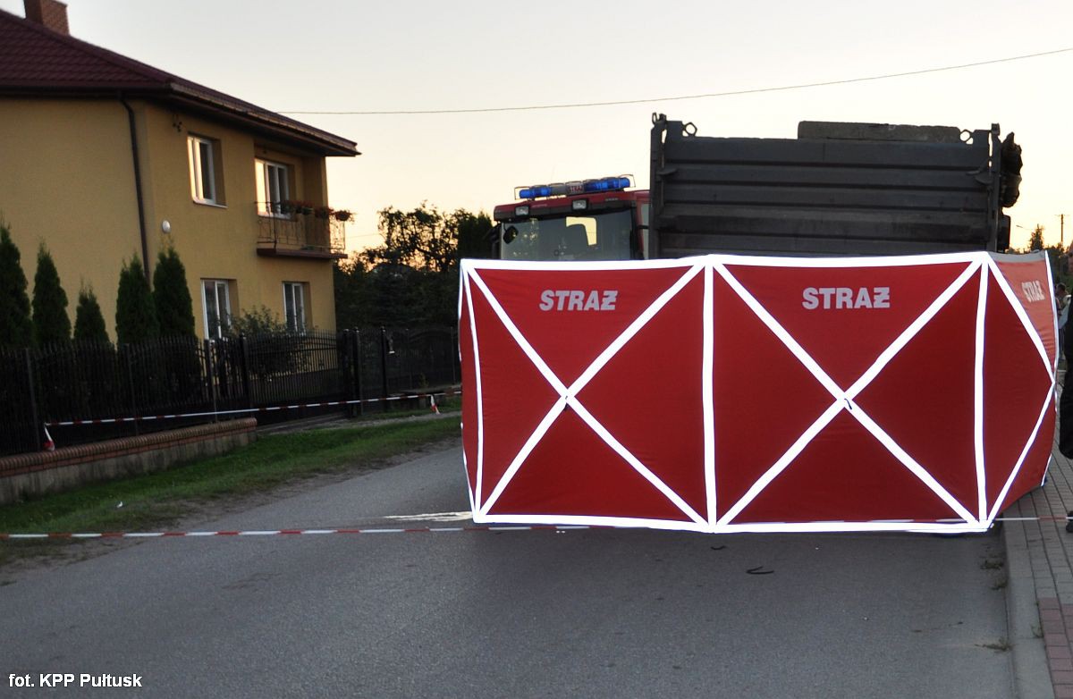 Tragedia u sąsiadów: 15-latek uderzył w ciężarówkę. Zginął na miejscu